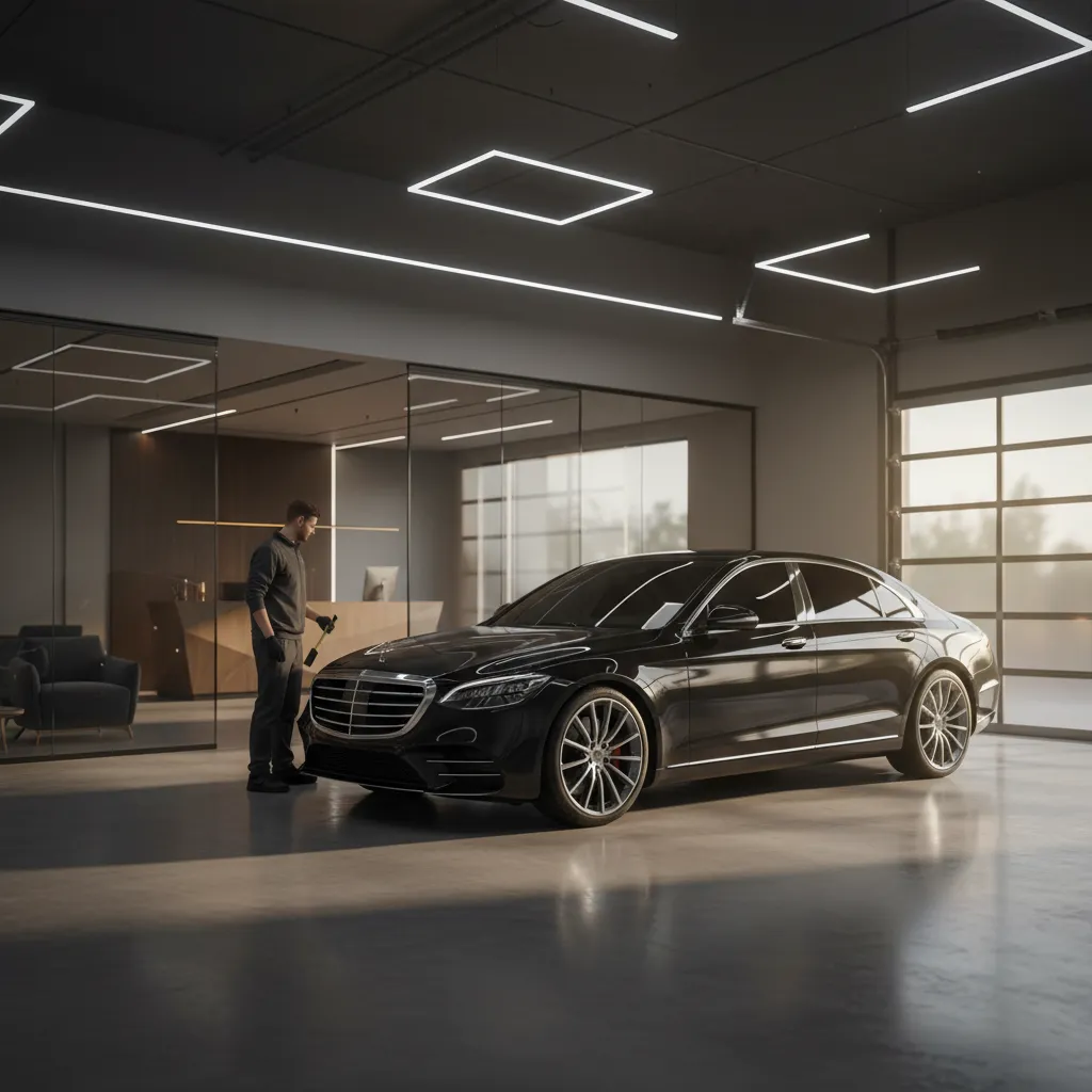 XPEL certified automotive protection services at Deluxe Tint shop in Roseville